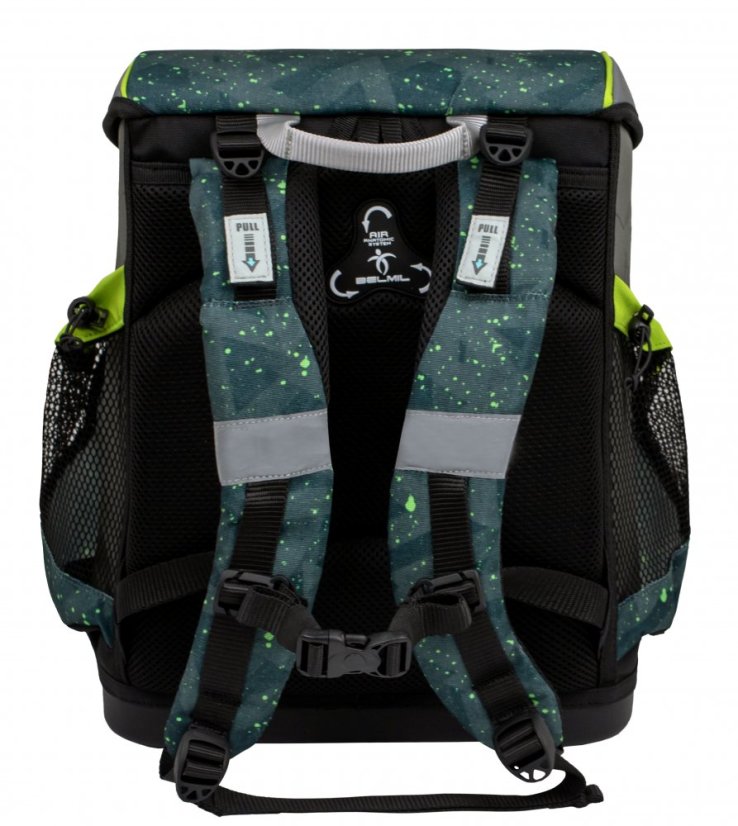 Školní aktovka Belmil 405-33 Mini-Fit T-rex Roar (set s penálem a sáčkem) + DÁREK