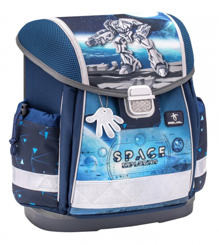 Školská taška Belmil 403-13 Classy Space Exploring (set s peračníkom a vreckom) + DARČEK