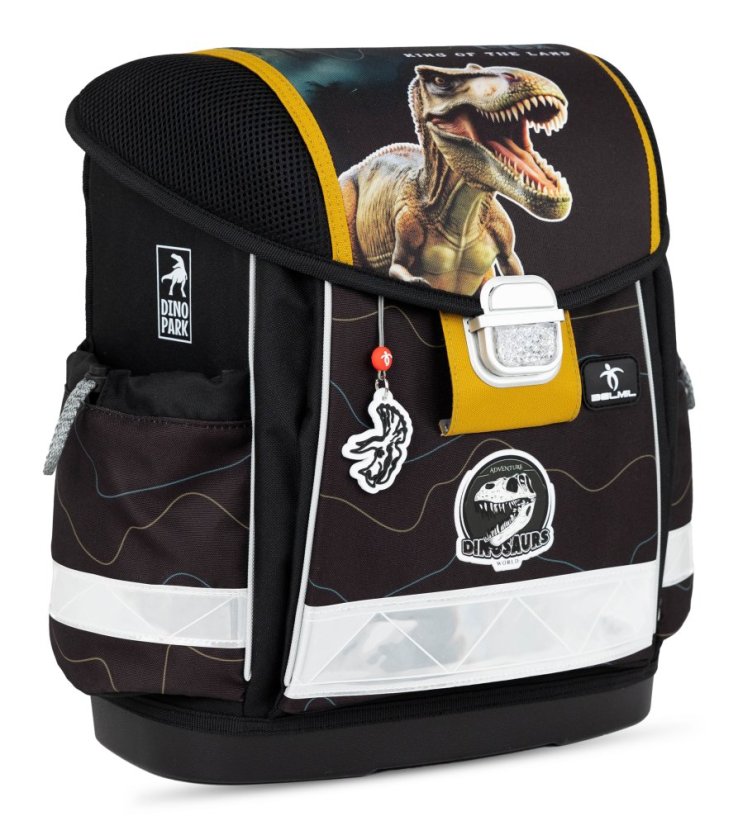 Školní aktovka Belmil 403-13 Classy Roar Storm (set s penálem a sáčkem) + DÁREK