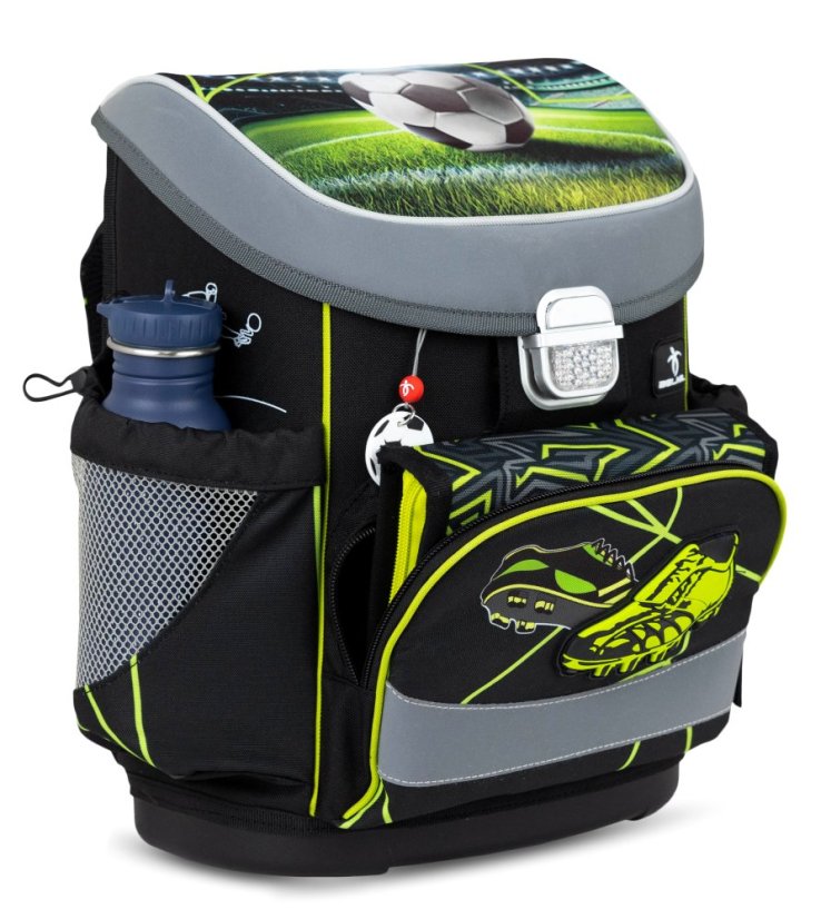 Školní aktovka Belmil 405-33 Mini-Fit Champions's Kick (set s penálem a sáčkem) + DÁREK