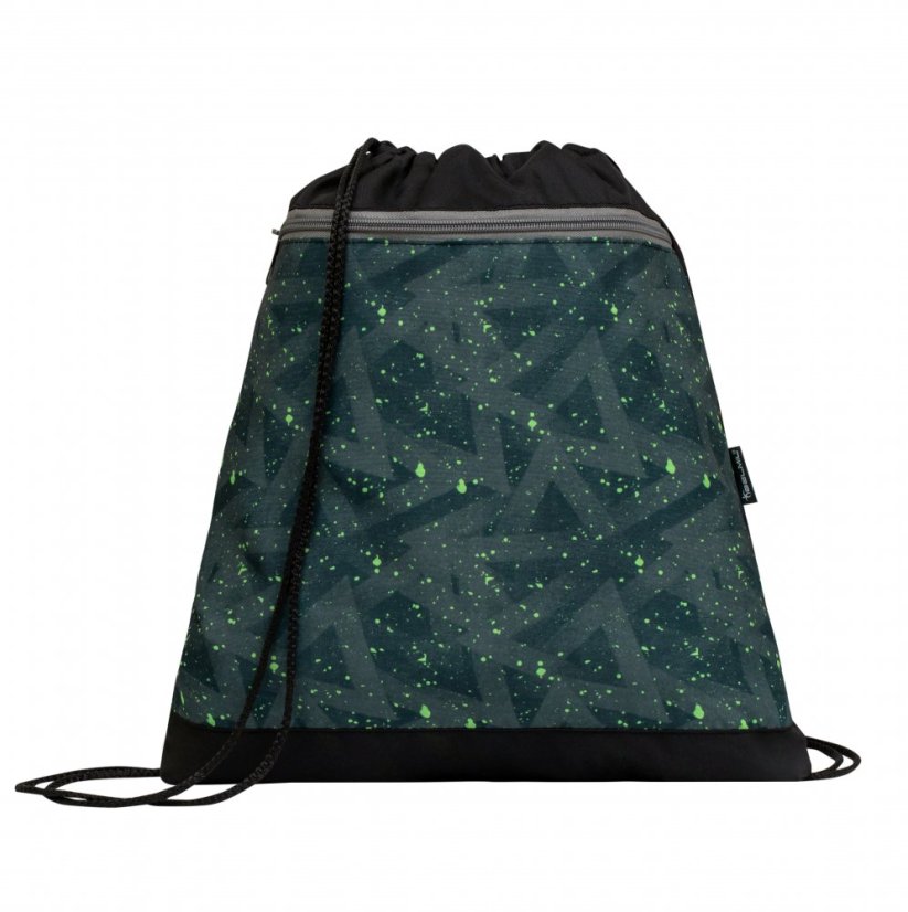 School backpack Belmil 405-51 Smarty Green Splash (set with pencil case and gym bag) + GIFT