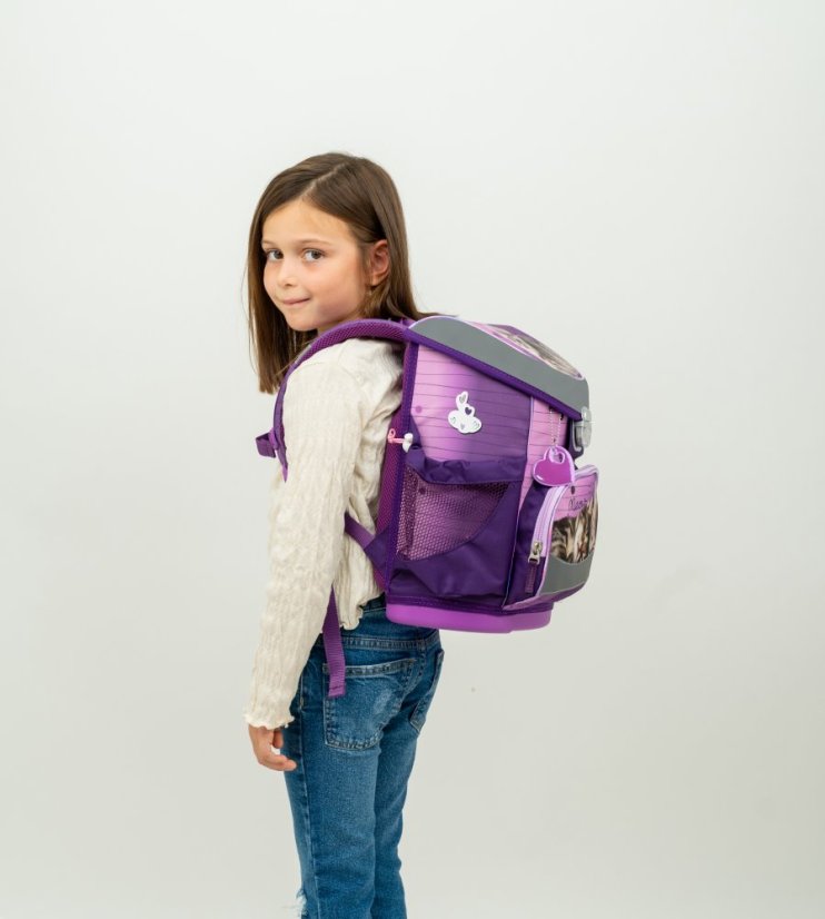 School bag Belmil 405-33 Mini-Fit Little Caty (set with pencil case and gym bag) + GIFT