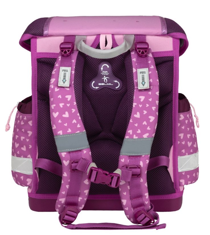 School bag Belmil 403-13 Classy Little Puppies (set with pencil case and gym bag) + GIFT