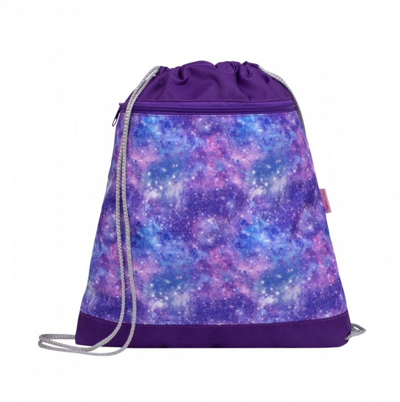 Školská taška Belmil 403-13 Classy Violet Universe (set s peračníkom a vreckom)