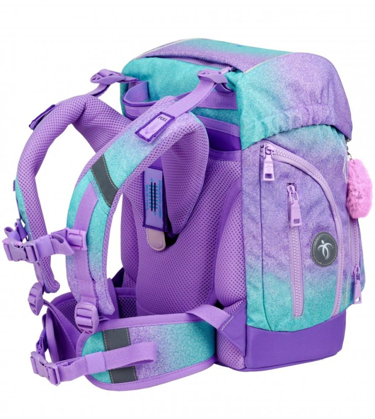 Školní batoh Belmil Premium 405-73/P Comfy Plus Serenity (set s penálem, pouzdrem  a sáčkem)