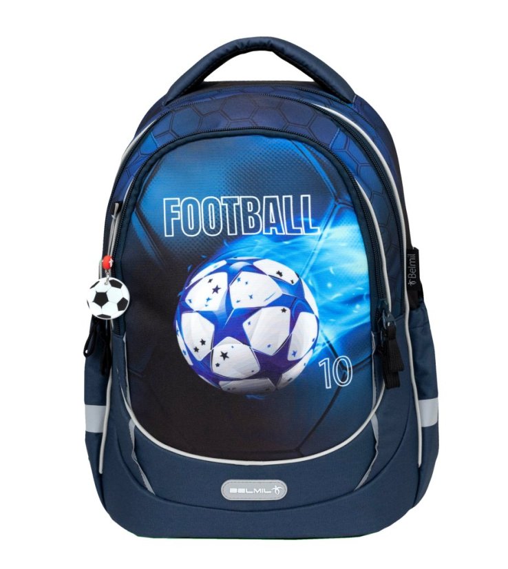 Školní batoh Belmil 338-87 Leisure Plus Football Light