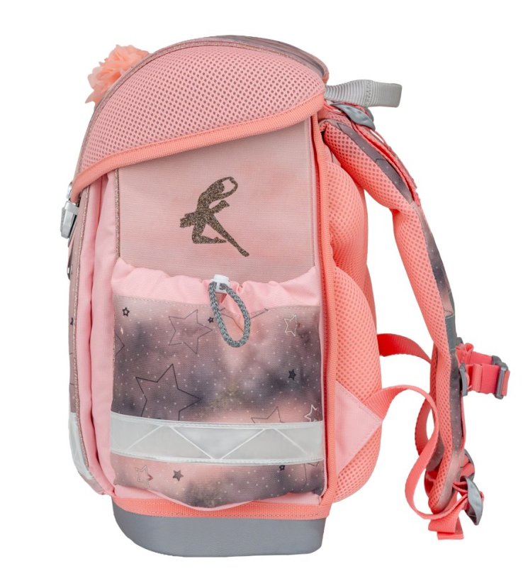 Školní aktovka Belmil 403-13 Classy Rose Ballet (set s penálem a sáčkem) + DÁREK