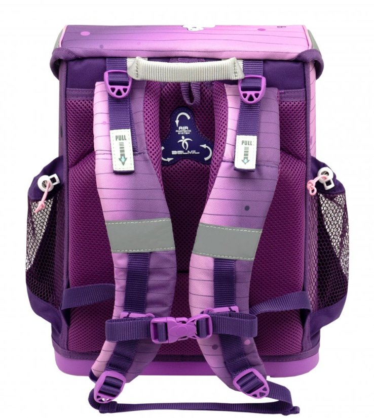 Školská taška Belmil 405-33 Mini-Fit Little Caty (set s peračníkom a vreckom)