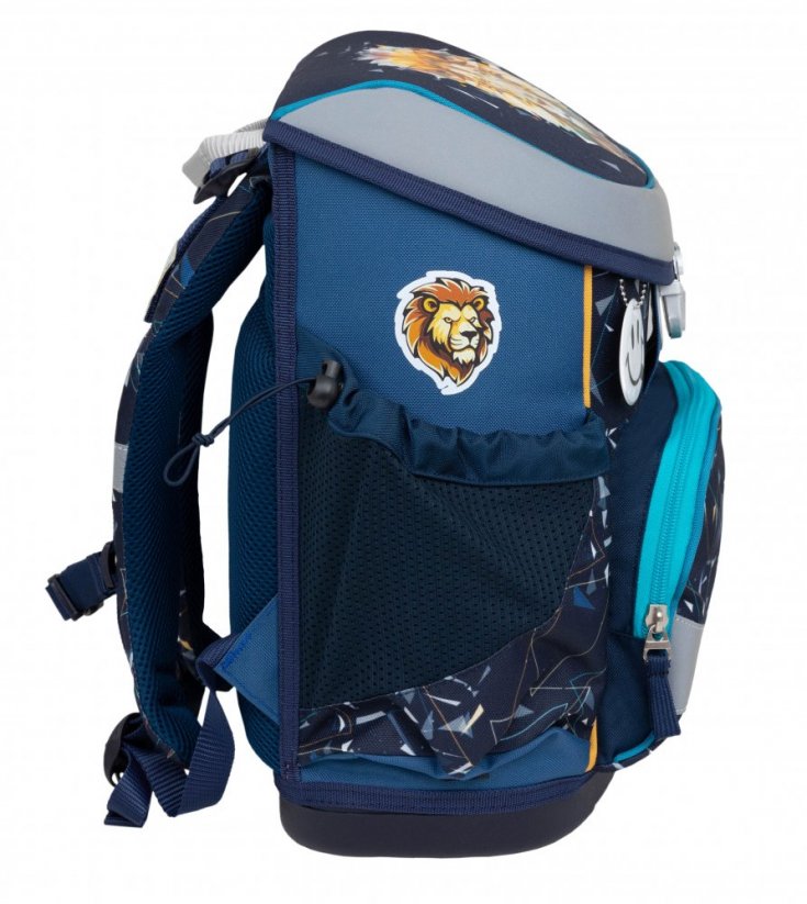 Školská taška Belmil 405-33 Mini-Fit Lion (set s peračníkom a vreckom)