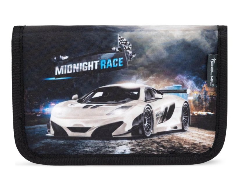 Školní aktovka Belmil 403-13 Classy Midnight Turbo (set s penálem a sáčkem) + DÁREK