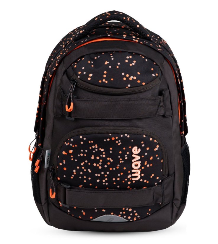 Školní batoh Belmil Wave 338-92 Infinity Move Dots Blooms