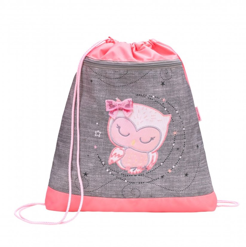 Školní aktovka Belmil 405-41 Compact Little Owl (set s penálem a sáčkem) + DÁREK